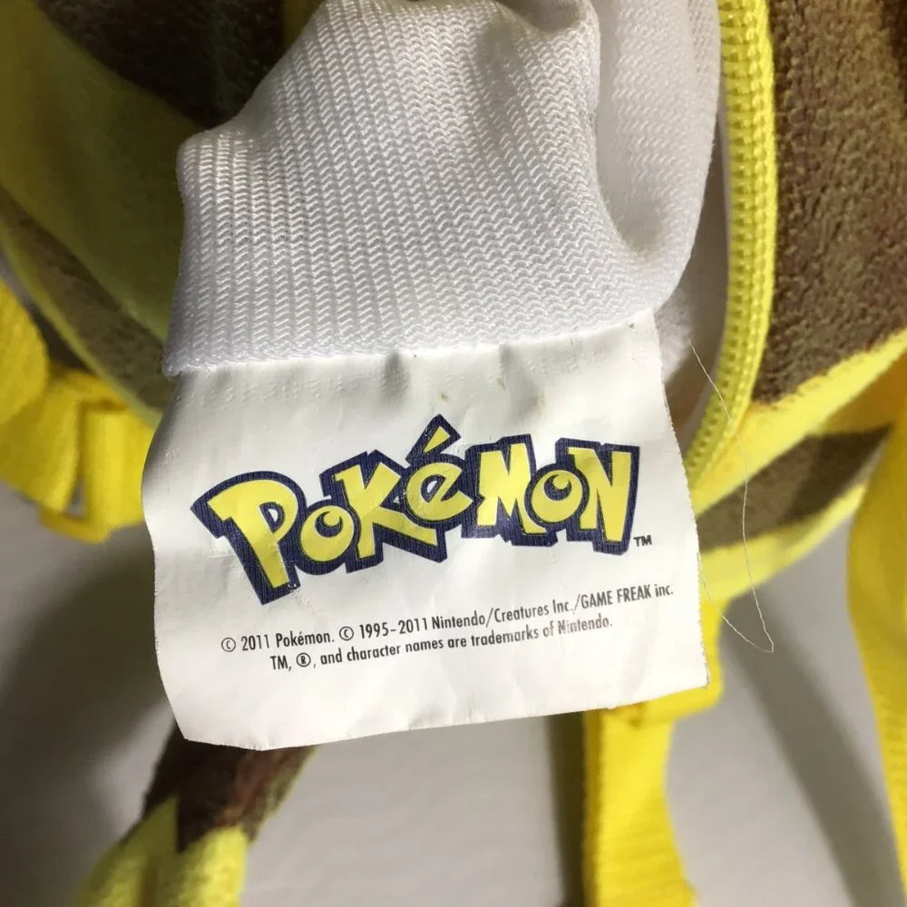 Pokemon Pikachu Kid's Backpack Plush